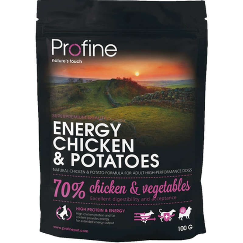 Profine - Tørrfôr til hund Energy Kylling & Poteter 3 kg - Hund - Hundefôr - Dyrekassen.no