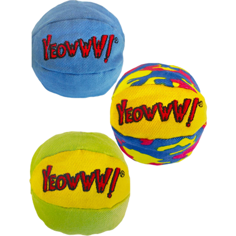 Catnip katteleketøy My Cats Balls Mix 3-pakning 5cm