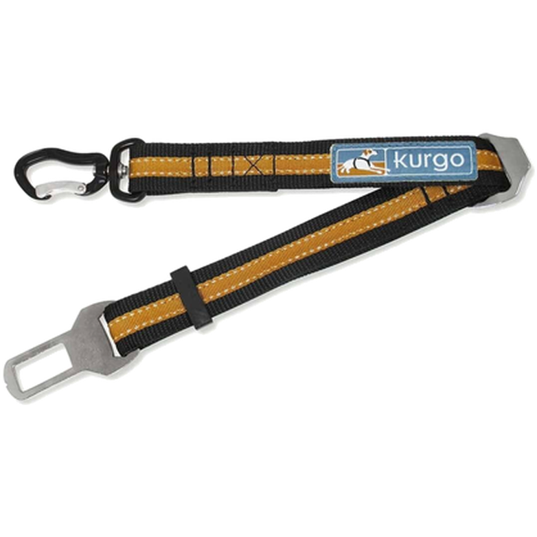 Kurgo - Direct To Seatbelt Swivel Tether Oransje 38-56 cm - Hund - Hundebur - Reisetilbehør - Dyrekassen.no