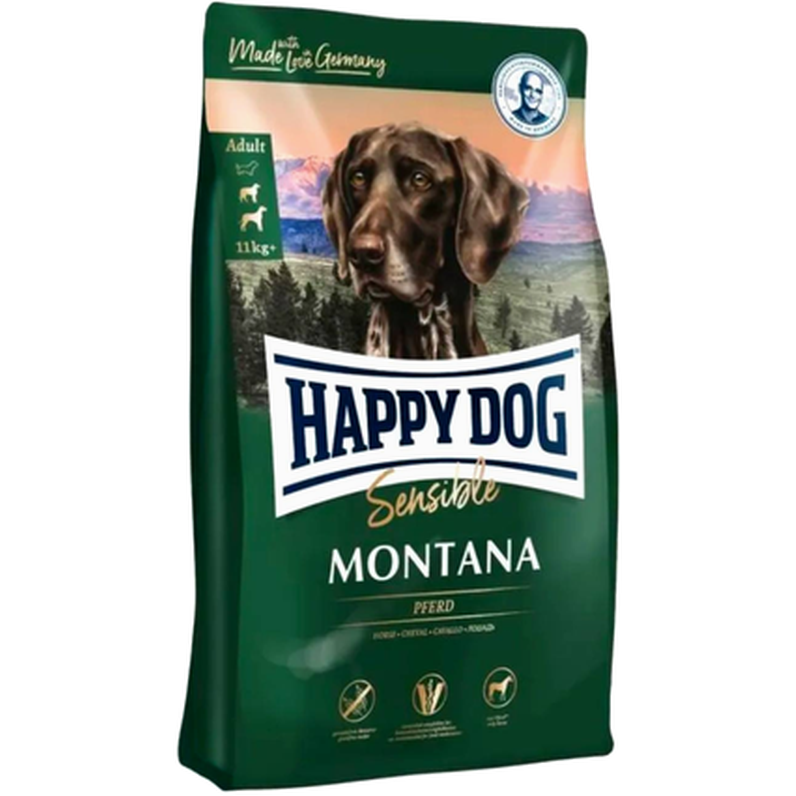 Happy Dog Dry Food Supreme Sensible Montana GlutenFree Horse & Potato