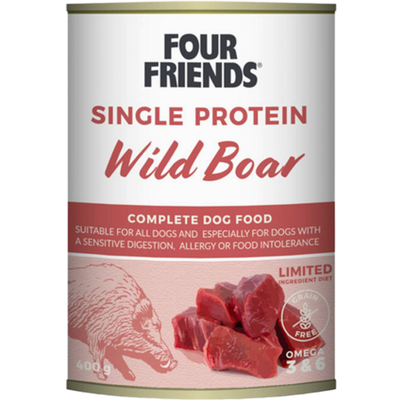 Hund Single Protein Villsvin 400 g