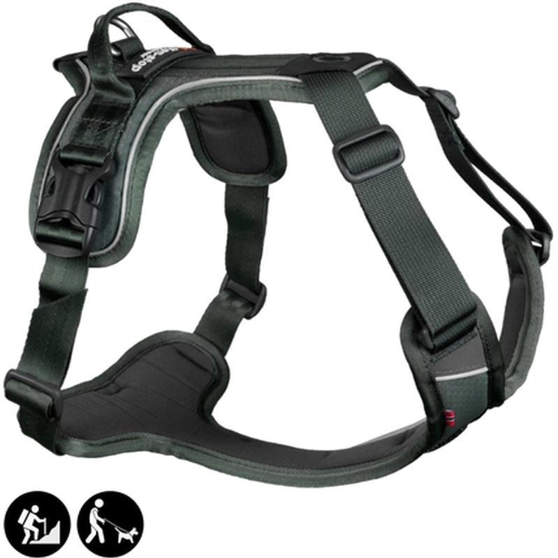 Non-Stop Dogwear - Ramble Harness Green XS - Hund - Hundebur - Hundeseler - Dyrekassen.no