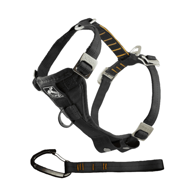 Kurgo - Enhanced Tru-Fit Smart bilsele svart M 11-23 kg - Hund - Hundebur - Reisetilbehør - Dyrekassen.no