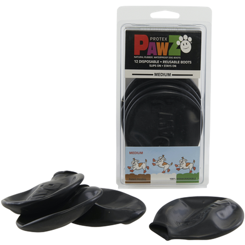 Pawz - Gjenbrukbare engangsstøvler Large 12-pakning - Hund - Hundebur - Aluminiumsbur - Hundesko - Dyrekassen.no
