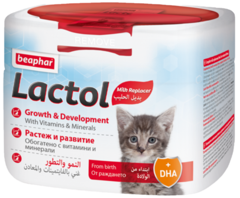 Beaphar - Lactol kattemelk 250g - Katt - Helse og pels - Hygiene - Kattemat - Dyrekassen.no