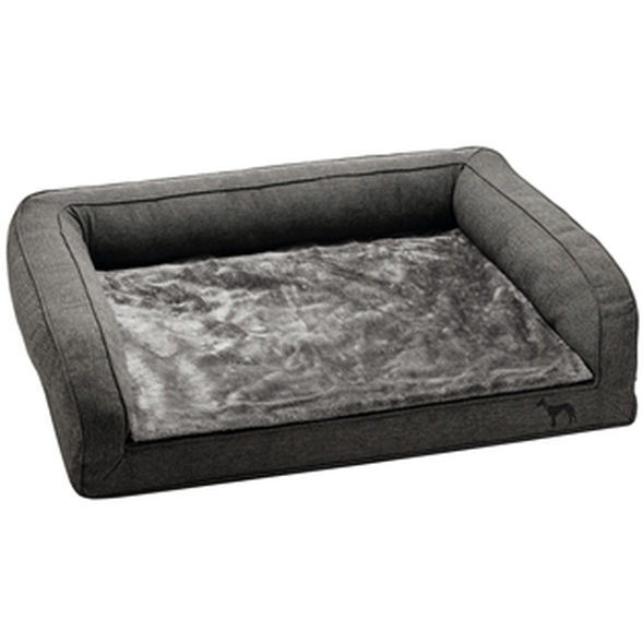 Hunter - Dog & Cat Sofa Bed Orthopedic Livingston Anthracite 100x80cm - Hund - Utstyr - Refleks - Dyrekassen.no