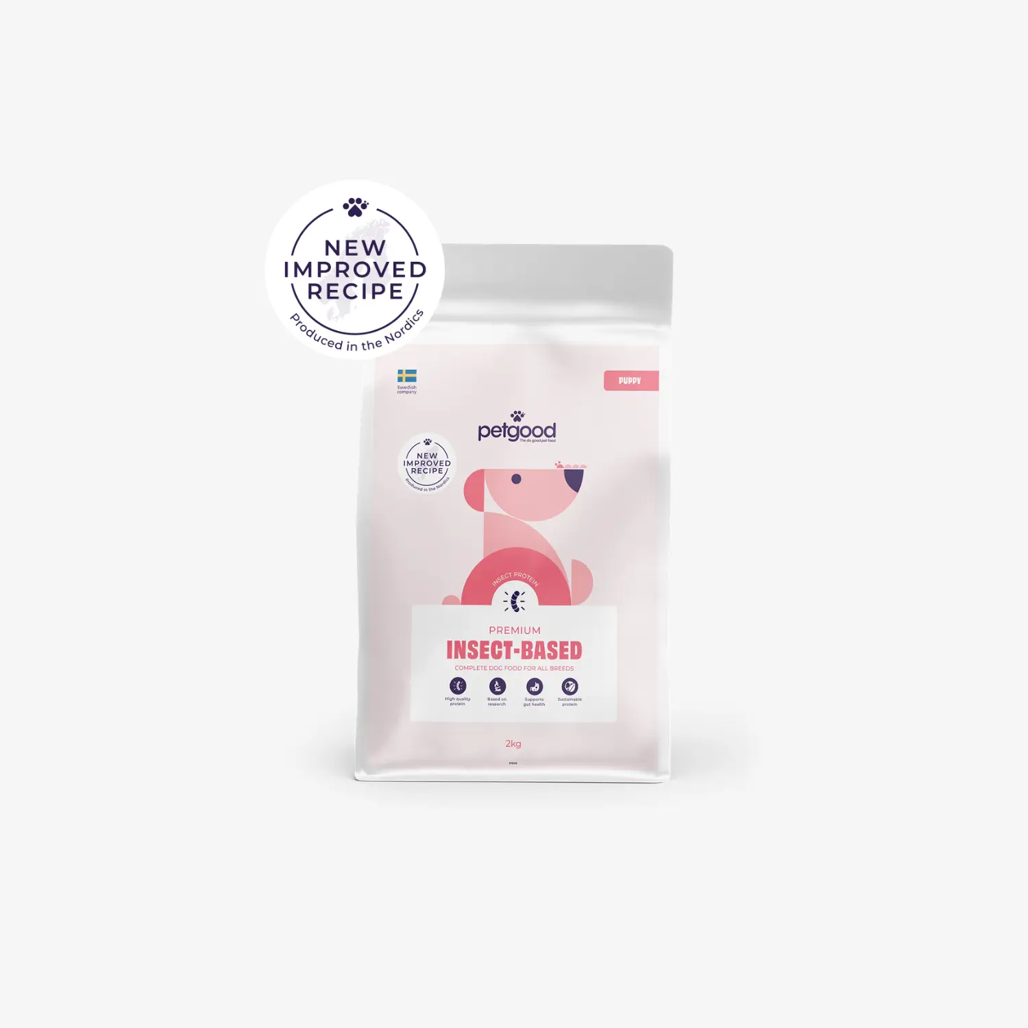 Petgood Petgood Insektbasert fullfôr for valper