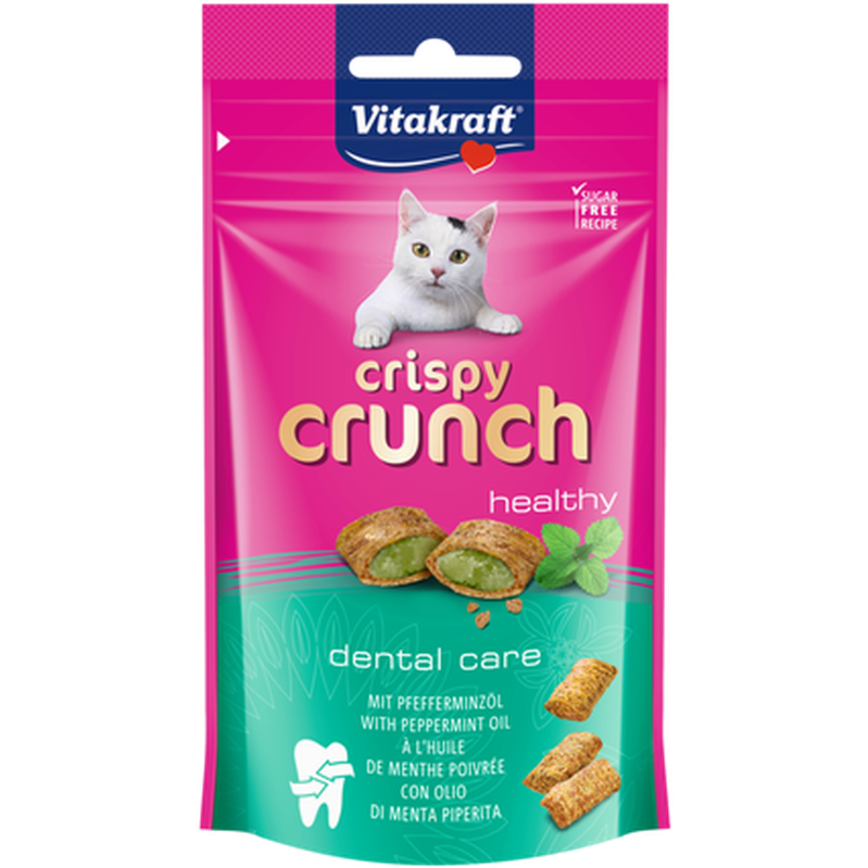 Vitakraft - Crispy Crunch Dental 60 g - Hygiene - Godbiter - Dyrekassen.no
