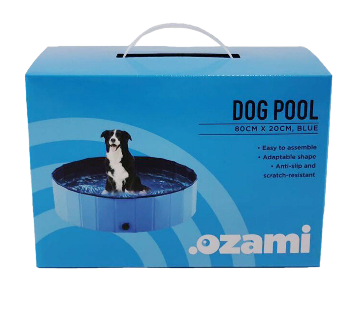 Ozami - Ozami Hundebasseng 160x30 cm Blå - Hund - Hundens Apotek - Dyrekassen.no