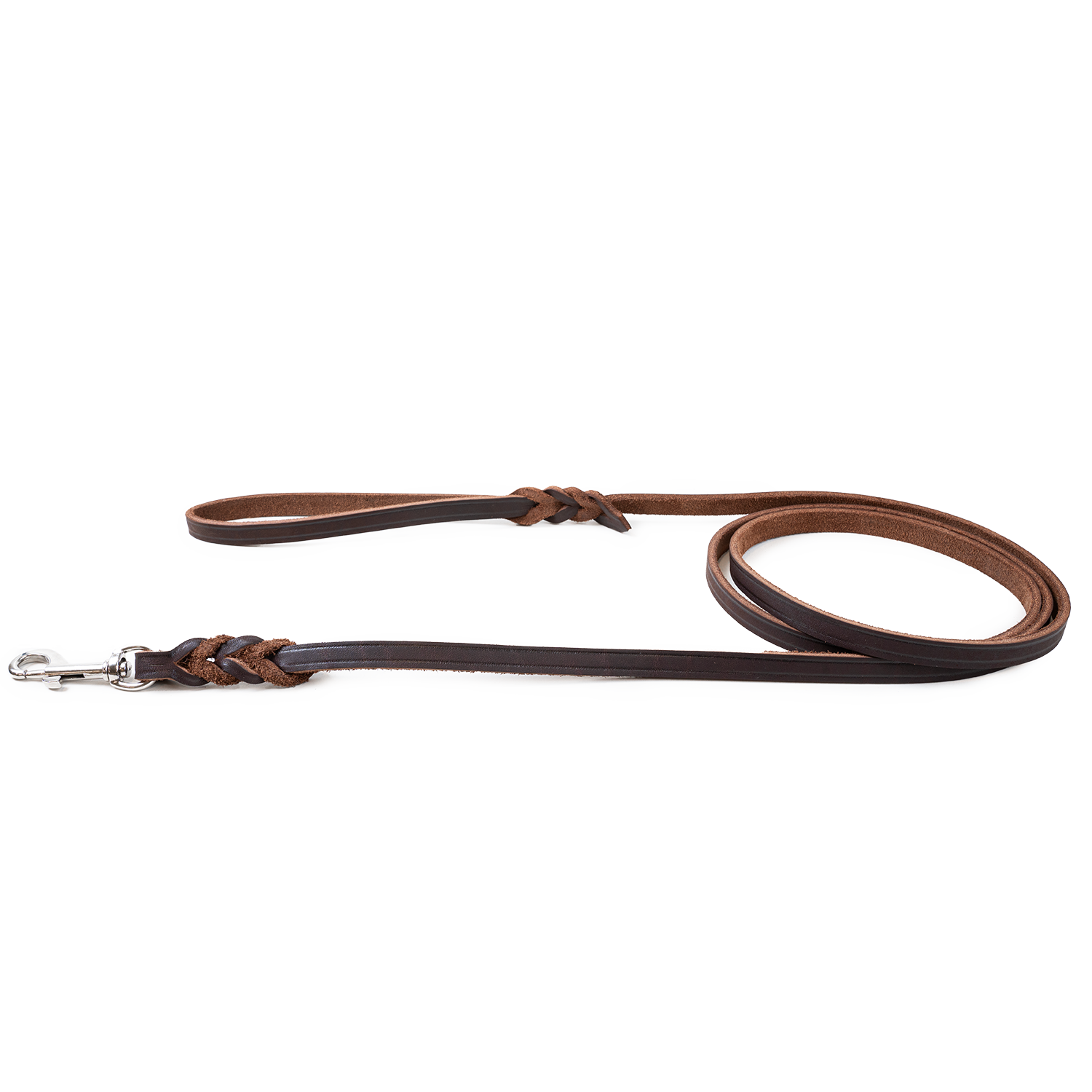 Lærsnor Hera brun 12 mm x 180 cm