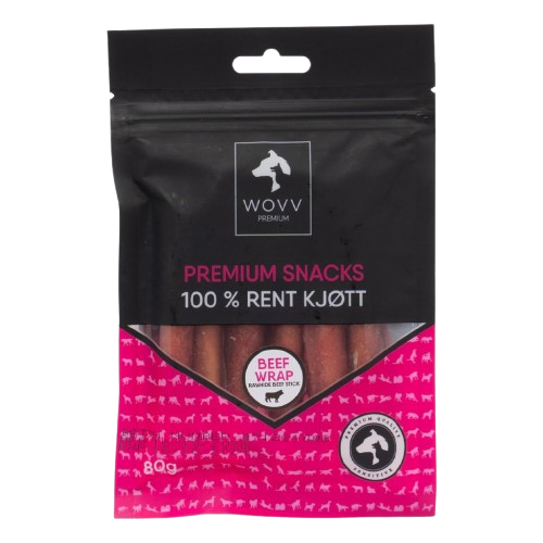 WOVV Tyggepinner Okse 80 g