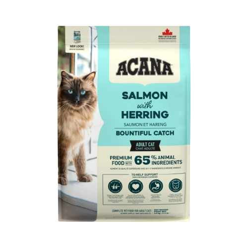 Acana - Katt Bountiful Cat Catch 4,5 kg - Katt - Helse og pels - Kosttilskudd - Tørrfôr - Dyrekassen.no
