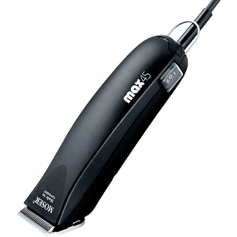 Moser - Max 45 1245 - 45W Profesjonell Klippemaskin svart 45 W - Hund - Hundepleie - Shampoo og balsam - Dyrekassen.no