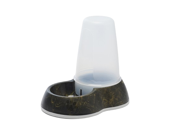 Savic - Loop Water Store Medium Marble 1,5 L - Marmor svart gull 26x17,5x23 cm - Katt - Helse og pels - Hygiene - Kattens Matplass - Fôrautomater -