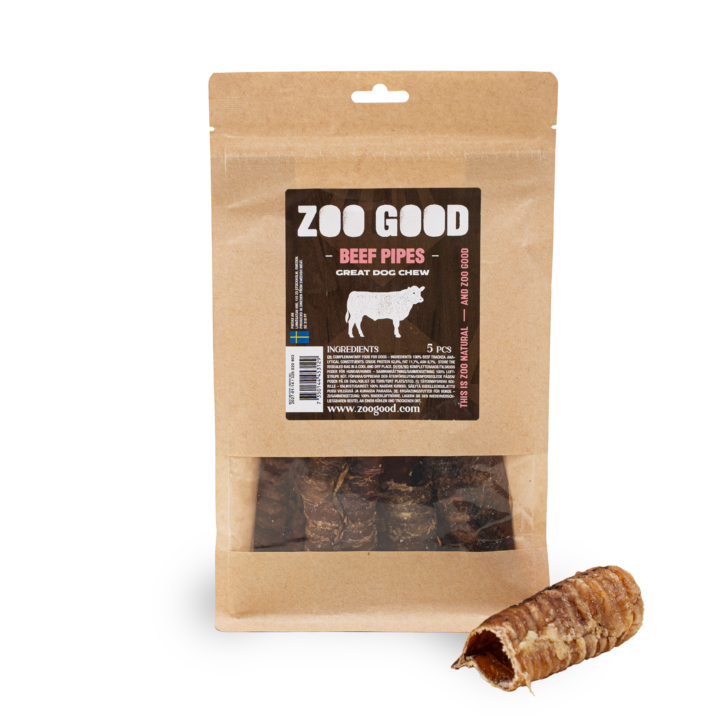 ZOO GOOD Luftstrupe 5-pack