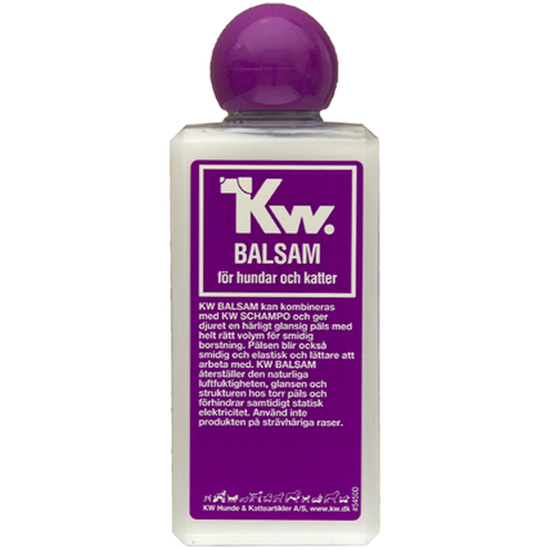 KW - Balsam for langt hår 200 ml - Hund - Hundepleie - Shampoo og balsam - Dyrekassen.no