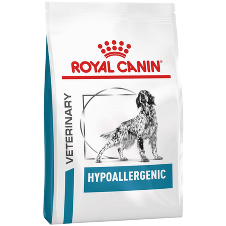 Royal Canin Veterinary Diets Dog - Derma Hypoallergenic tørrfôr for hunder 14 kg - Katt - Helse og pels - Kosttilskudd - Veterinærfôr - Dyrekassen.no