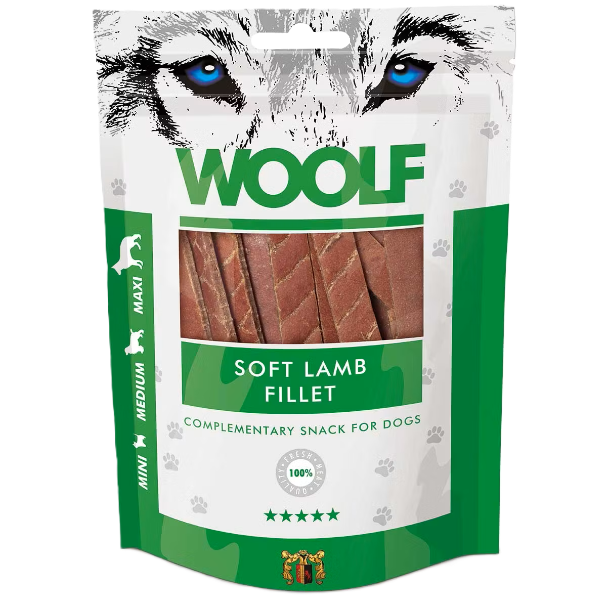 WOOLF Soft Lamb fillet 100g