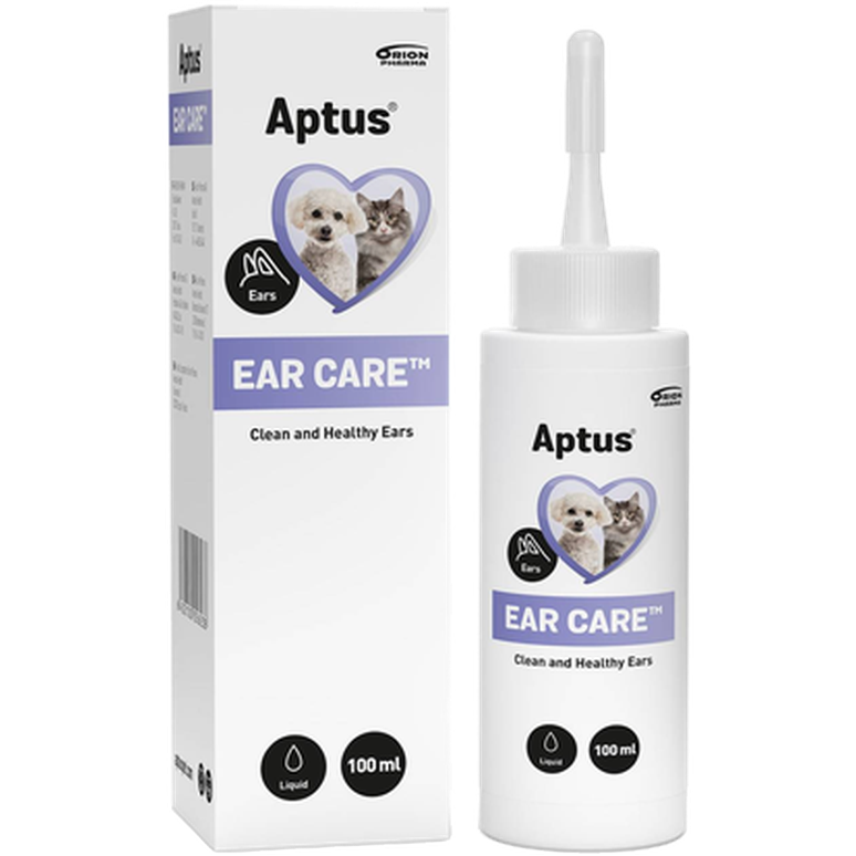 Aptus - Ørepleie lilla 100 ml - Hund - Hundens Apotek - Dyrekassen.no