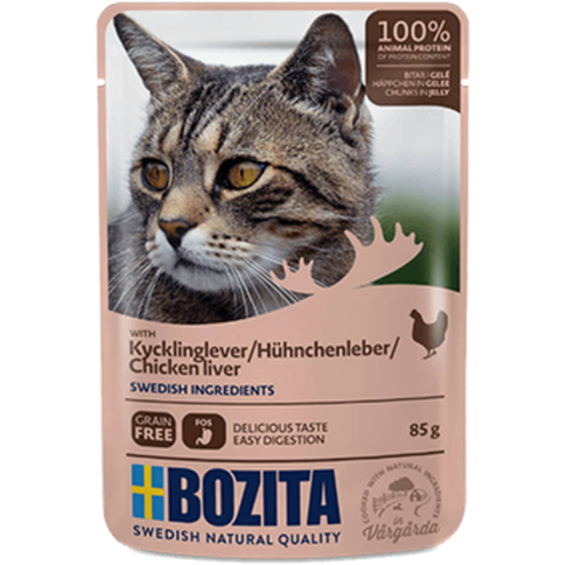 Bozita Katt Feline Pouch Chicken Liver in Jelly