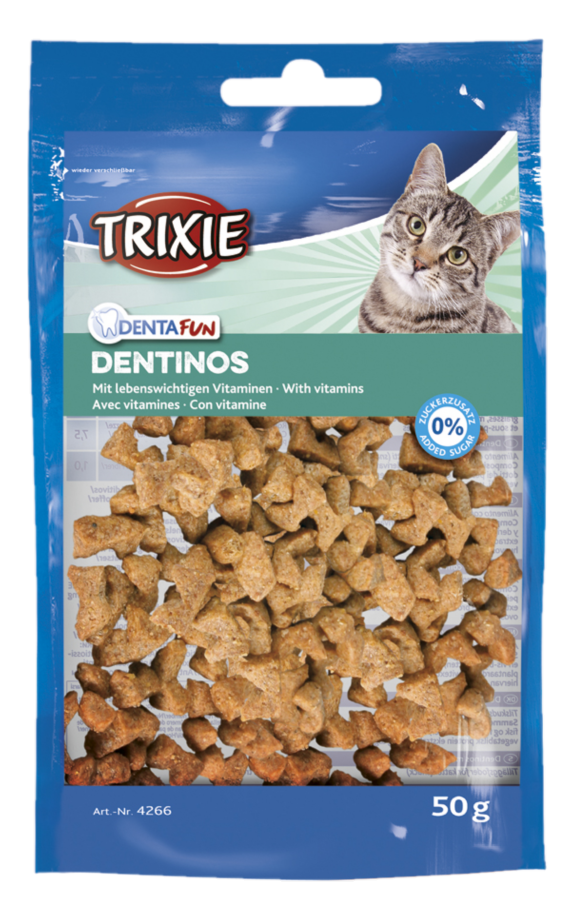 Trixie - Dentinos med vitaminer 50 g - Hund - Hundegodteri - Dyrekassen.no