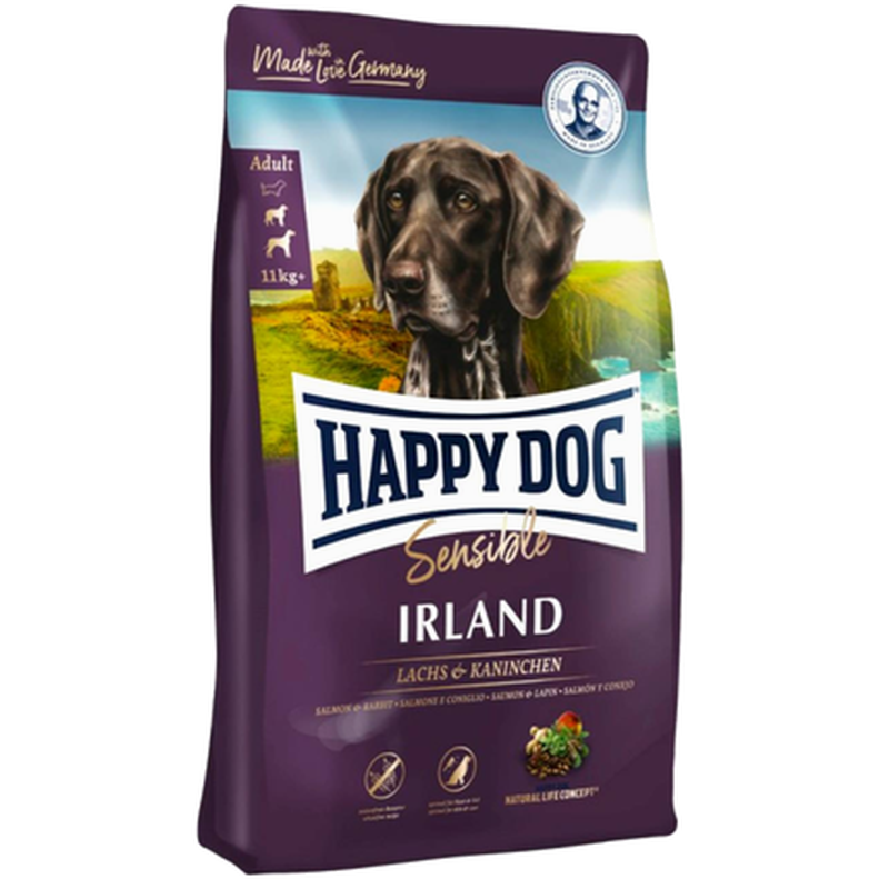 Happy Dog Tørrfôr Sensible Ireland Laks og kanin