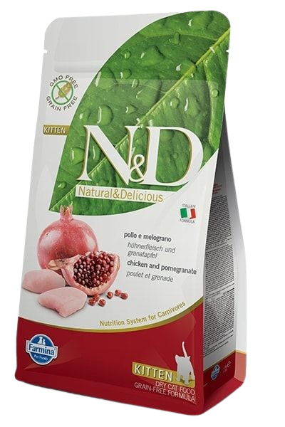 Farmina Cat N&D Grain Free Chicken & Pomegranate Kitten 1,5kg