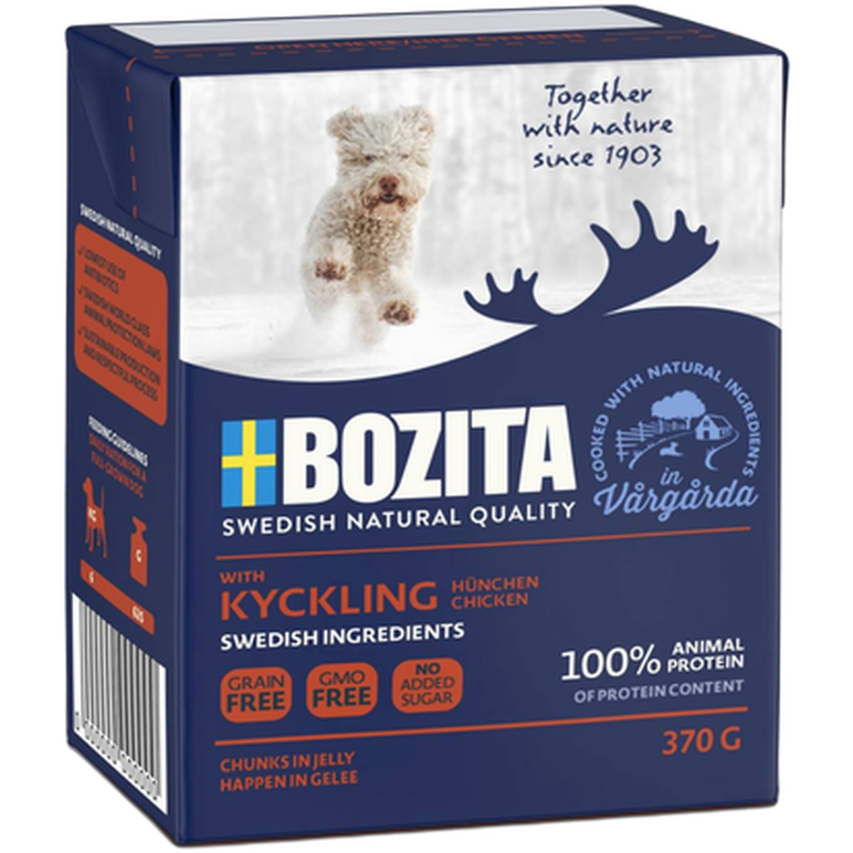 Bozita Hund Naturals Kyllinggelé 370 g