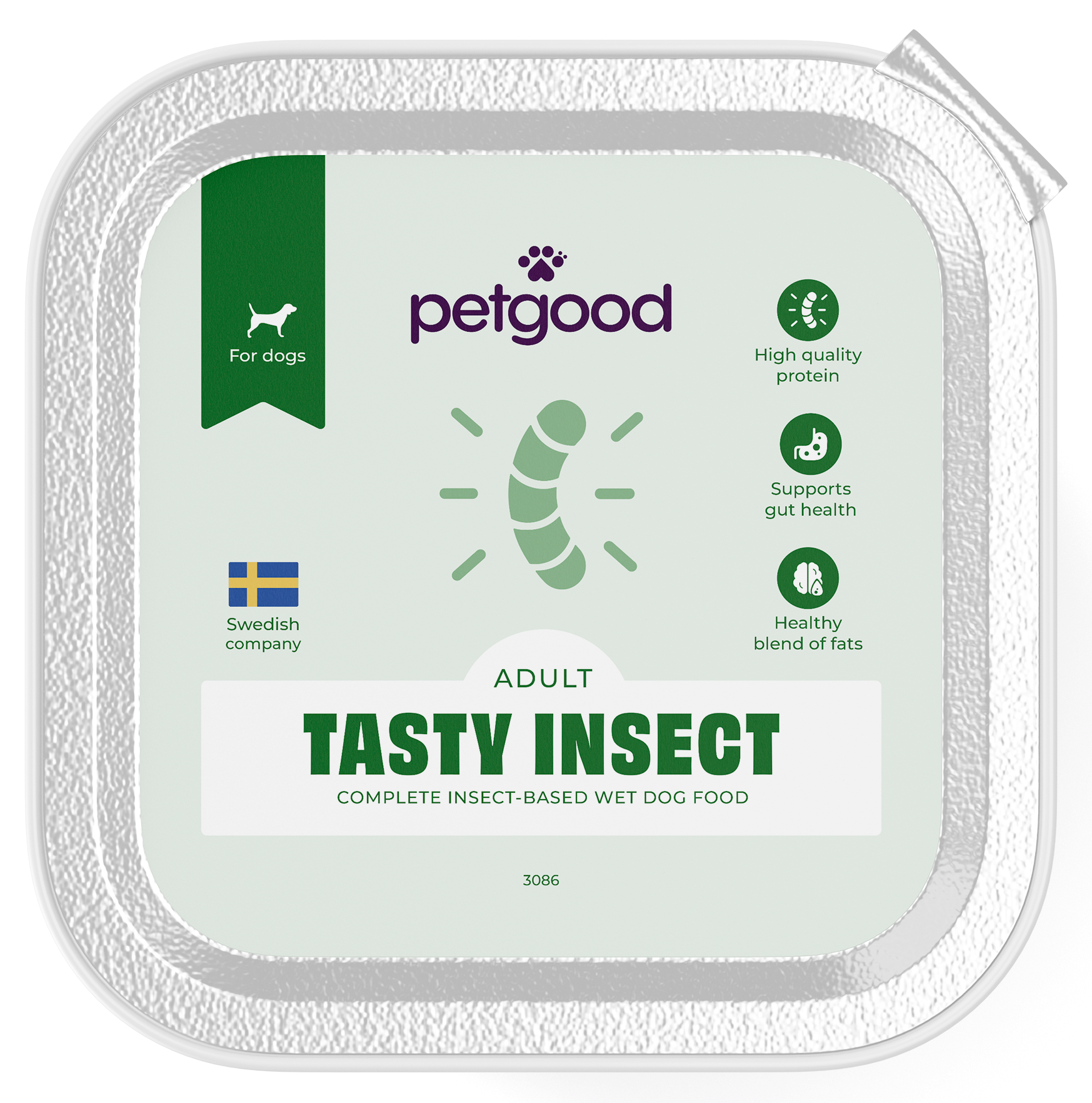 Insektbasert våtfôr til voksne hunder 300 g