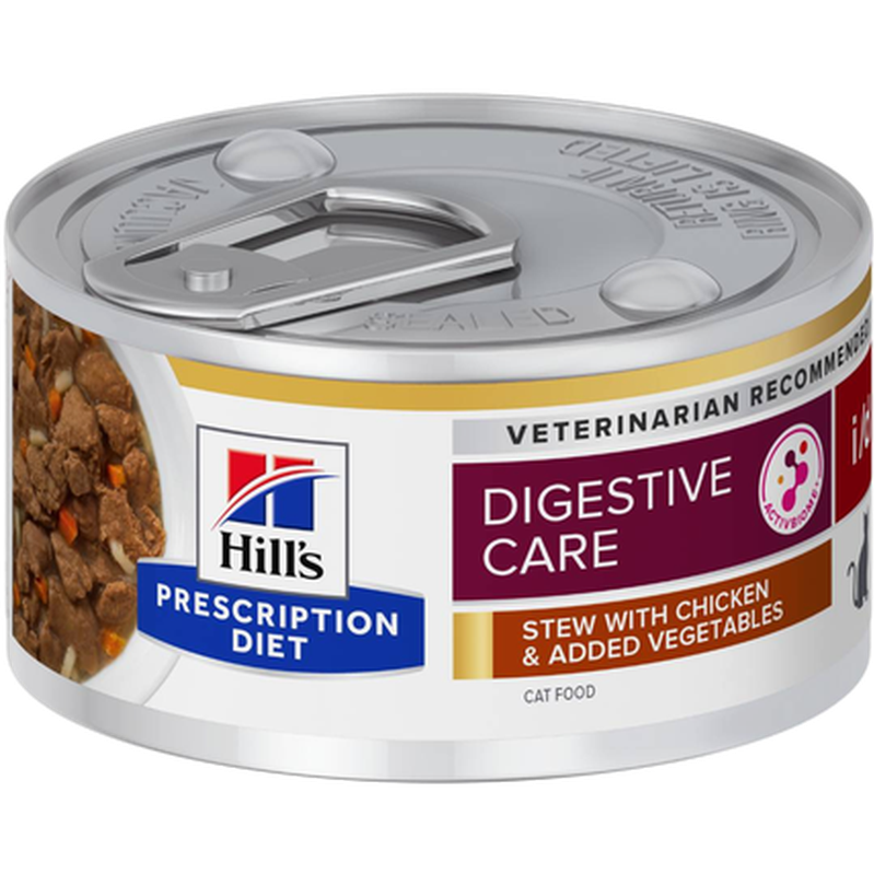 Hill's Prescription Diet Feline - i/d Digestive Care Stew Can 82 g - Katt - Helse og pels - Hygiene - Kattemat - Dyrekassen.no