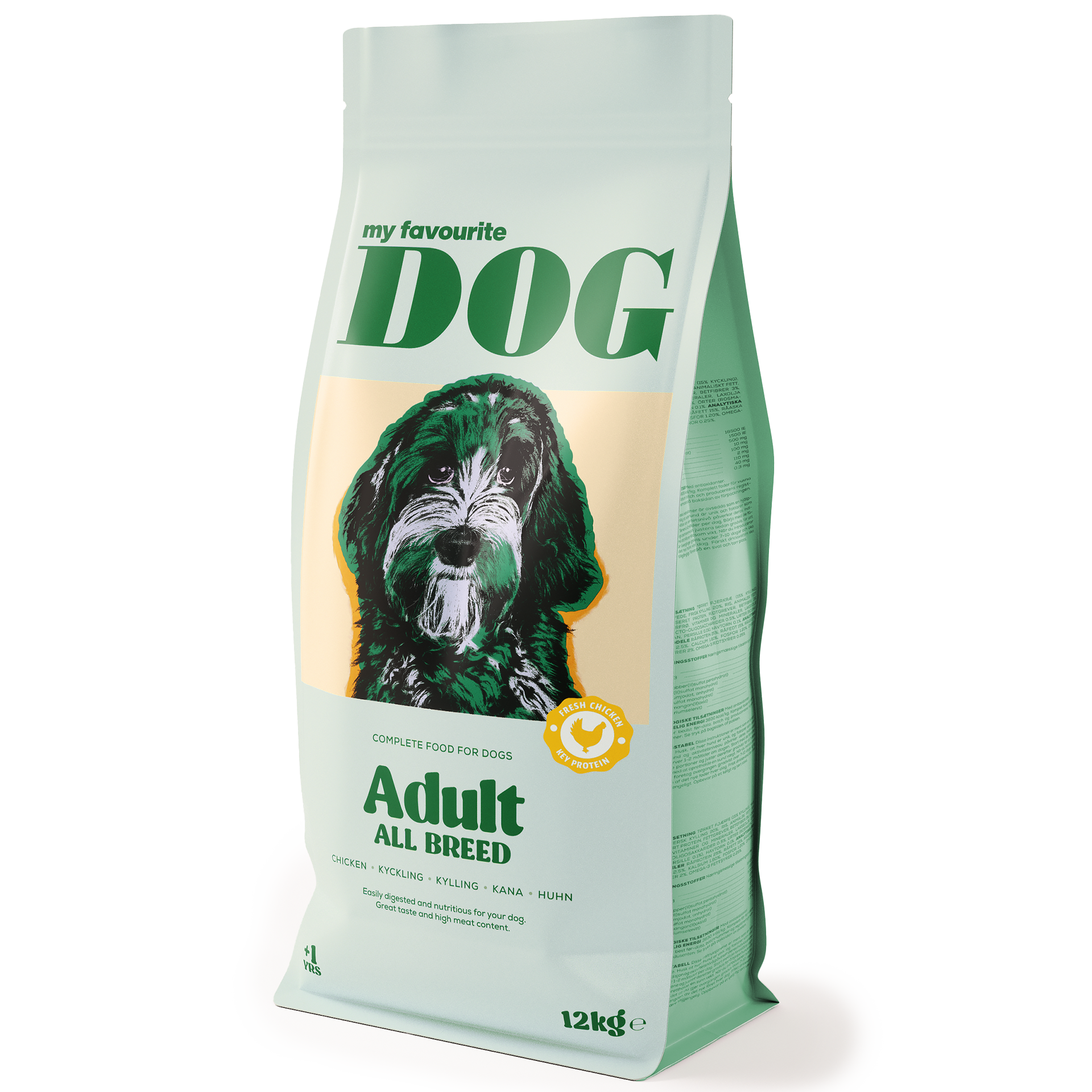 Adult Dog Regular Kylling 12 kg