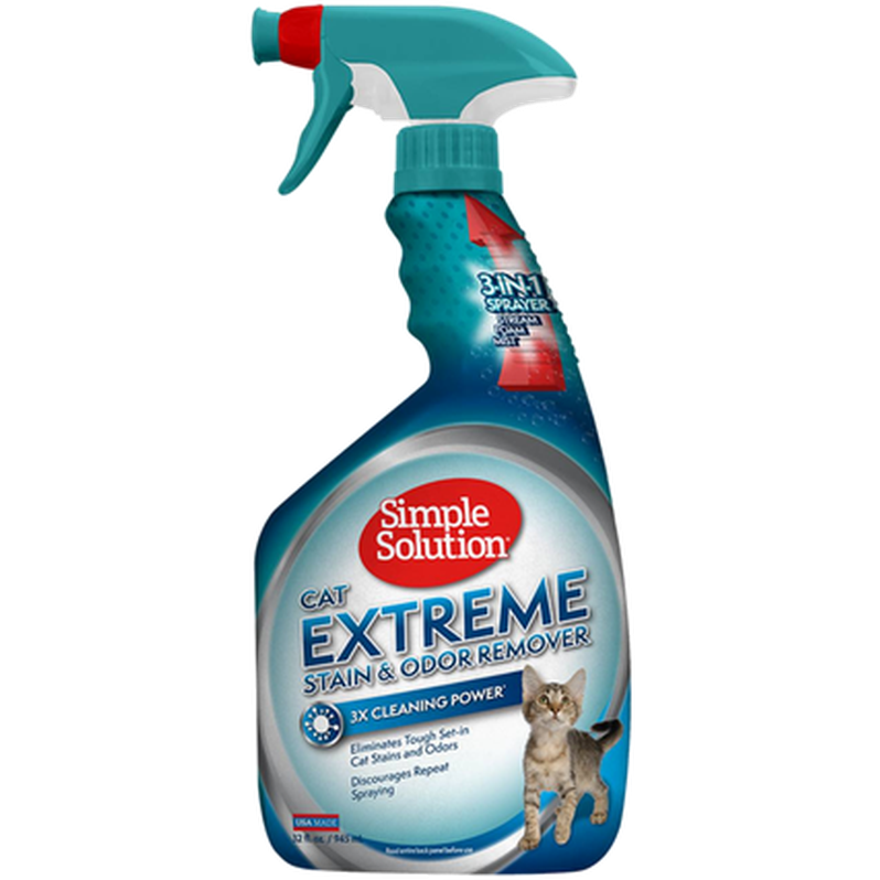 Simple Solution - Ekstrem flekk- og luktfjerner for katt 500 ml - Katt - Helse og pels - Hygiene - Poter og klør - Lukt- og flekkfjernere -