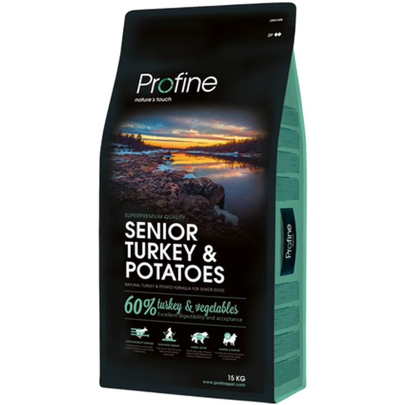Tørrfôr Senior kalkun & poteter 12 kg
