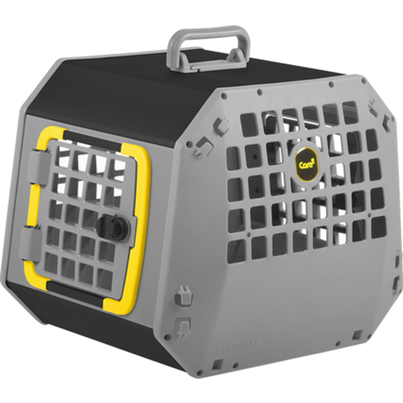 MimSafe - Hundebur Care² Gray Large - Hund - Transport og Reise - Dyrekassen.no