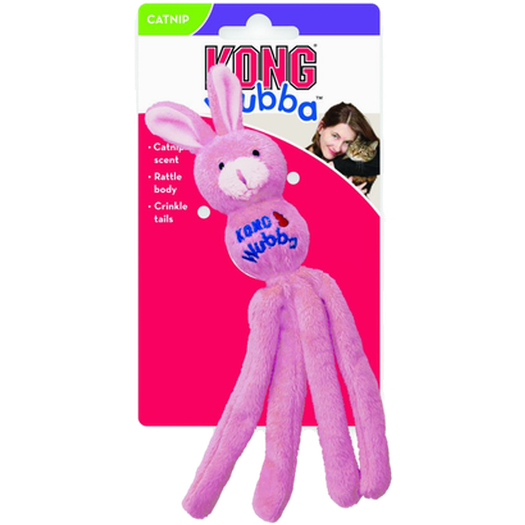 Cat Wubba Bunny, katteleketøy med kattemynte 21 cm