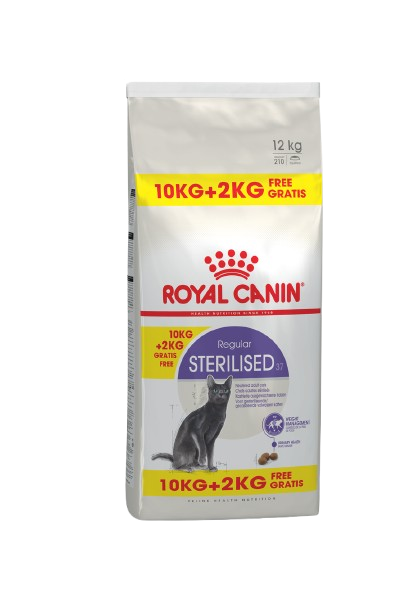 Feline Regular Sterilisert 37 10kg + 2 kg