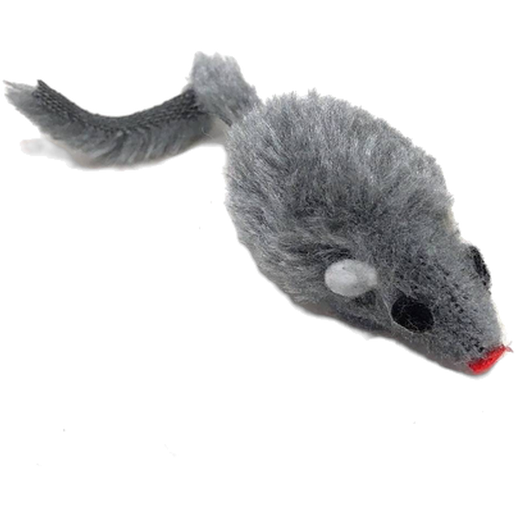 Flamingo Plysjmus med kort hår 5 cm