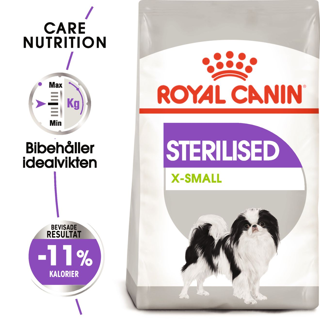 Royal Canin - Sterilisert X-Small Adult tørrfôr for hunder 1,5 kg - Hund - Tørrfôr - Dyrekassen.no