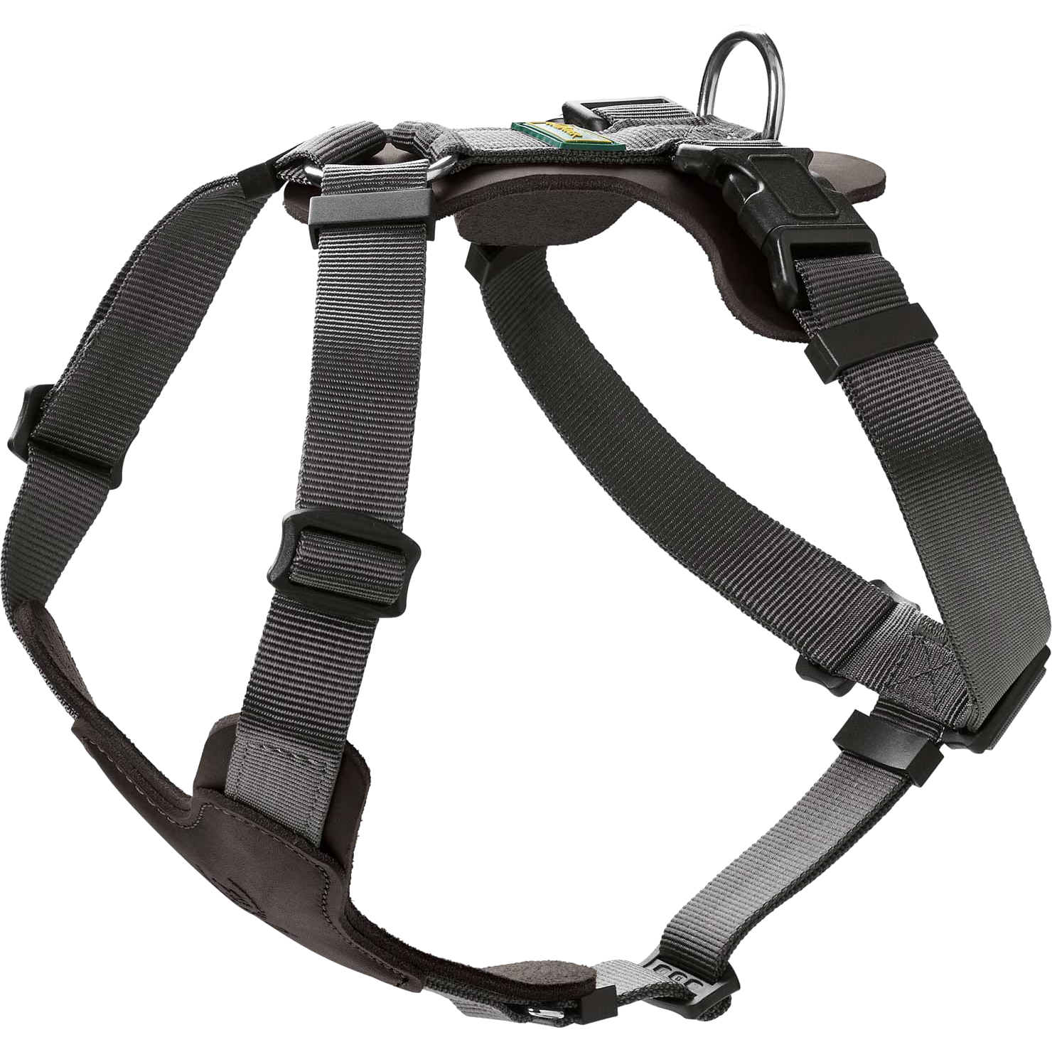 Hunter - Dog Harness Mixed Aalborg Black M Chest 56-81cm - Hund - Hundebur - Hundeseler - Dyrekassen.no