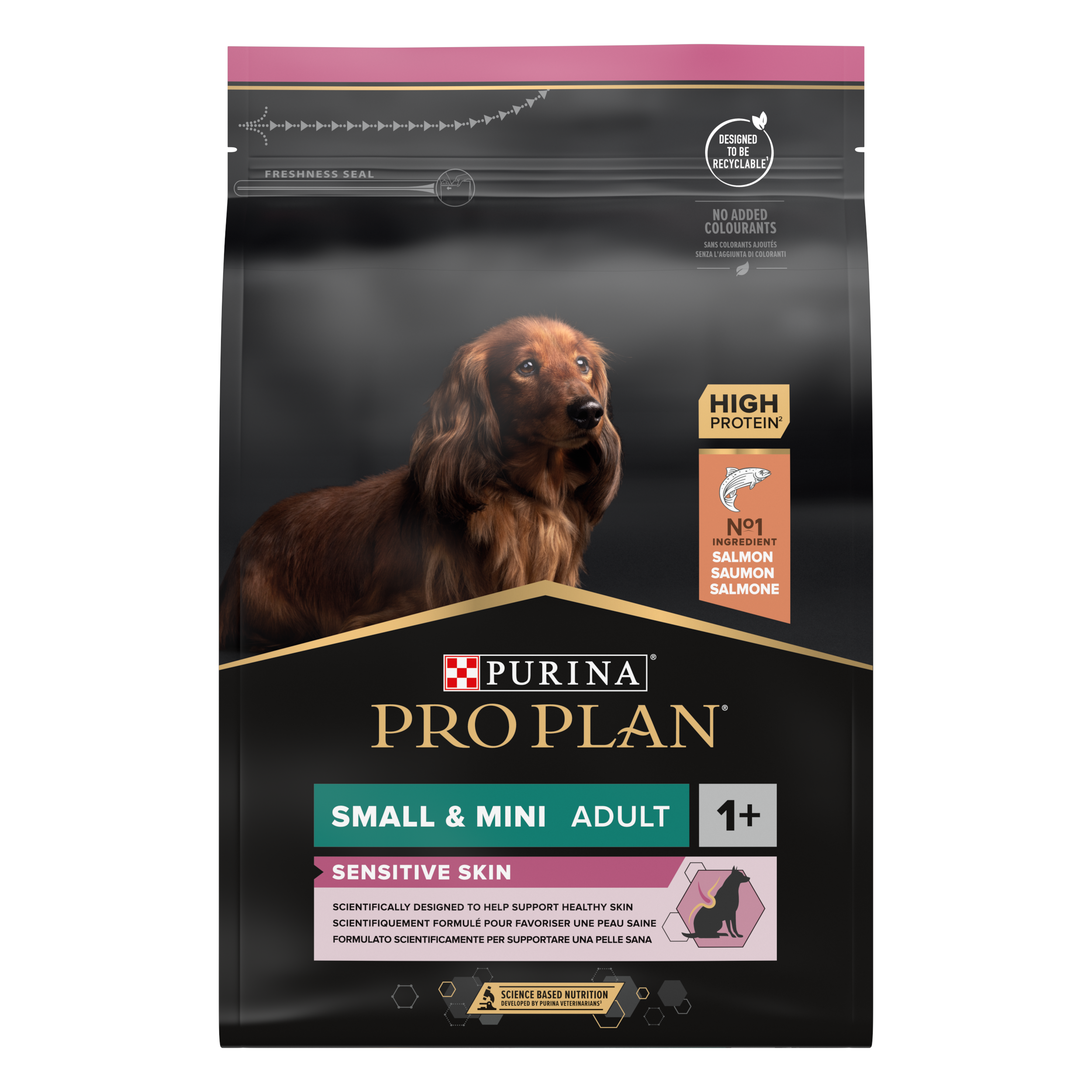 Purina Pro Plan OptiDerma Adult Sensitive Skin Small&Min