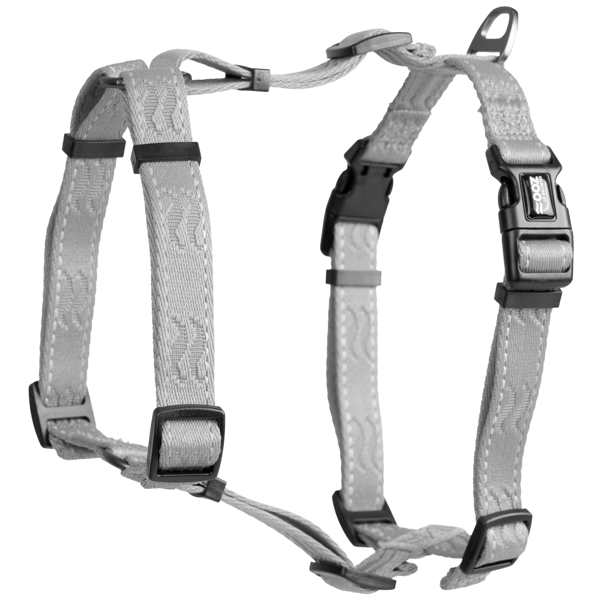 Selected by ZOO Sele Rufus H-sele ställbar Grå