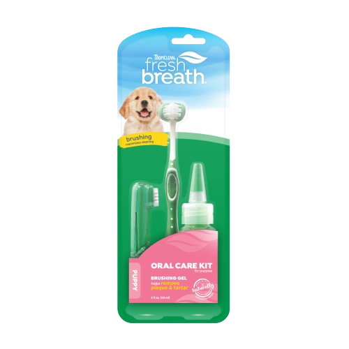 TropiClean Fresh Breath Puppy Oral Care Kit