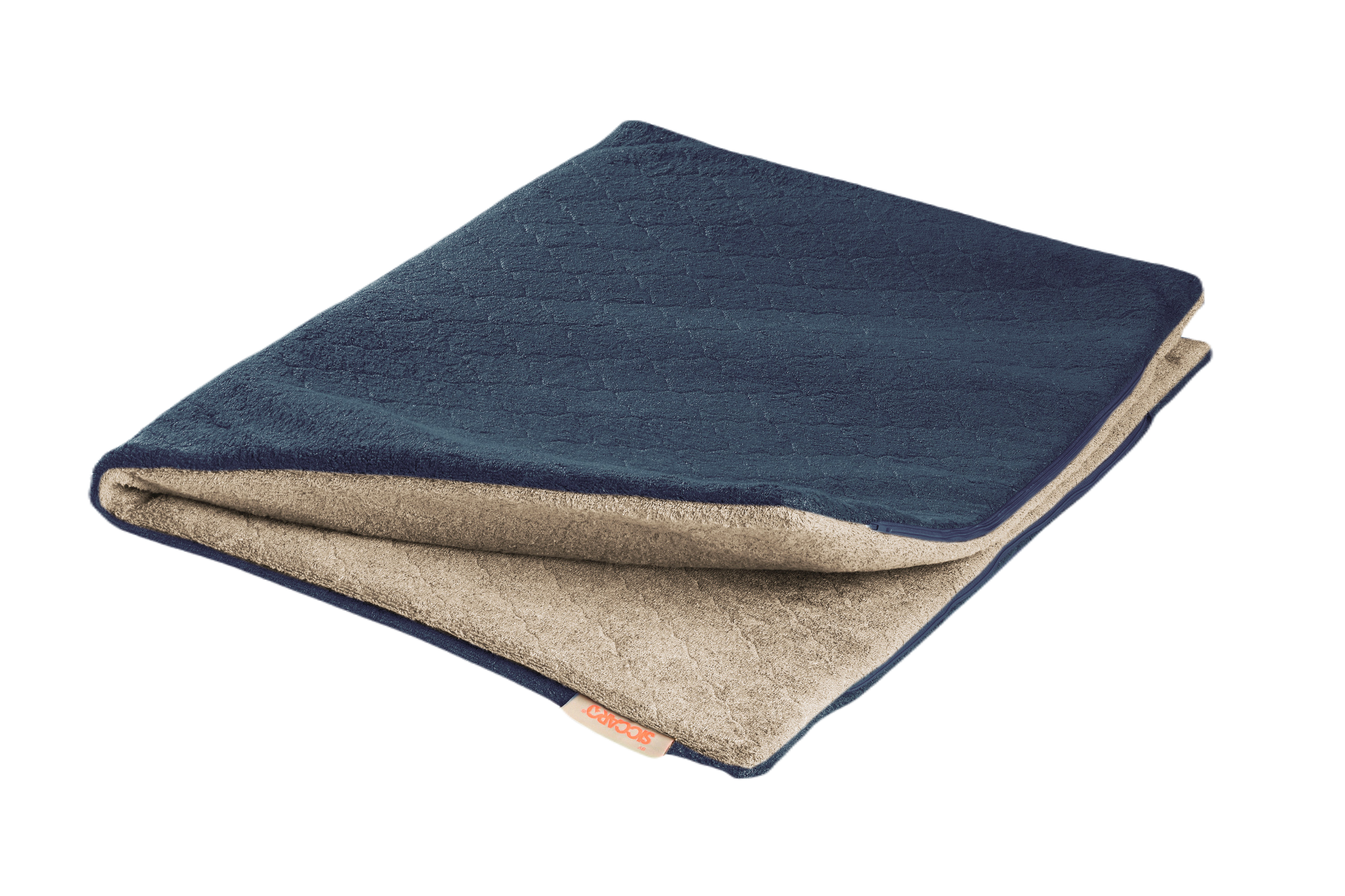 Siccaro - Tørkeunderlag FlexDog Blå Granitt/Sand 90x110 cm - Hund - Hundepleie - Shampoo og balsam - Dyrekassen.no