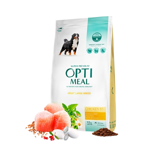 Optimeal Adult & Senior Maxi Breed Chicken With Joint Support 12 kg