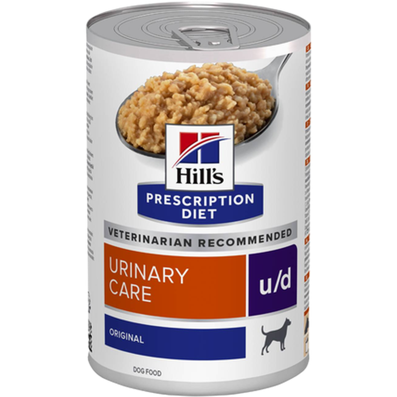 Hill's Prescription Diet Dog - u/d Urinary Care Original Can 370g - Katt - Helse og pels - Kosttilskudd - Veterinærfôr - Dyrekassen.no