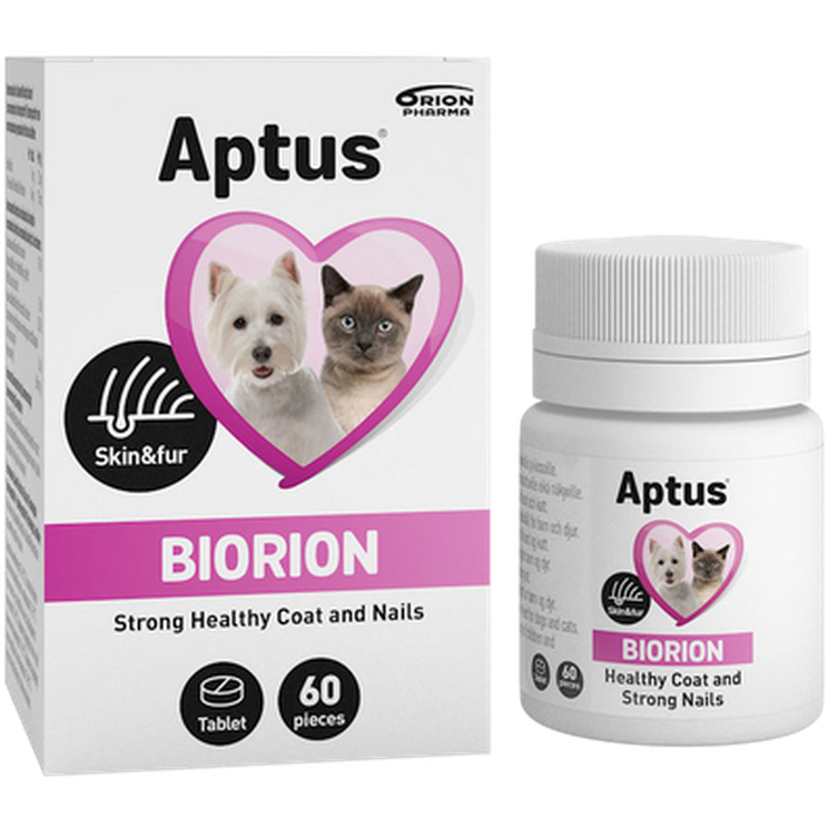 Aptus - Biorion tablett 60 stk - Hund - Hundens Apotek - Mage og tarm - Dyrekassen.no