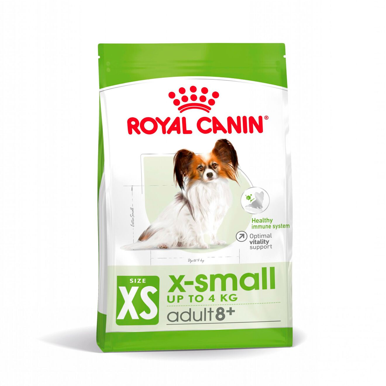 Royal Canin Størrelse X-Small Adult 8+ Tørrfôr til hund 1,5 kg
