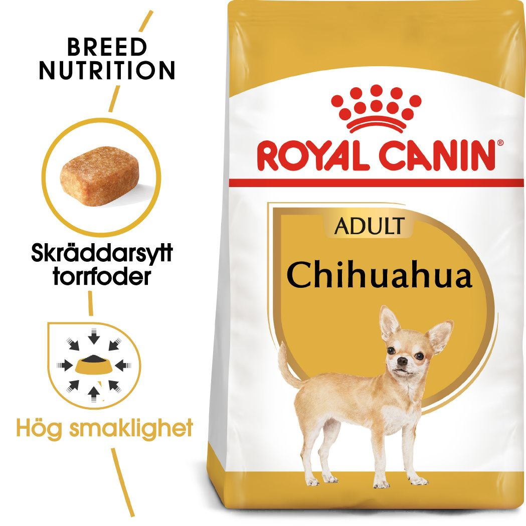 Chihuahua Adult tørrfôr for hunder 3 kg