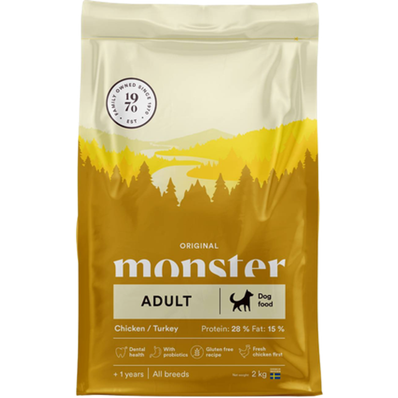 Dog Original Adult Kylling/Kalkun All Breed 12 kg