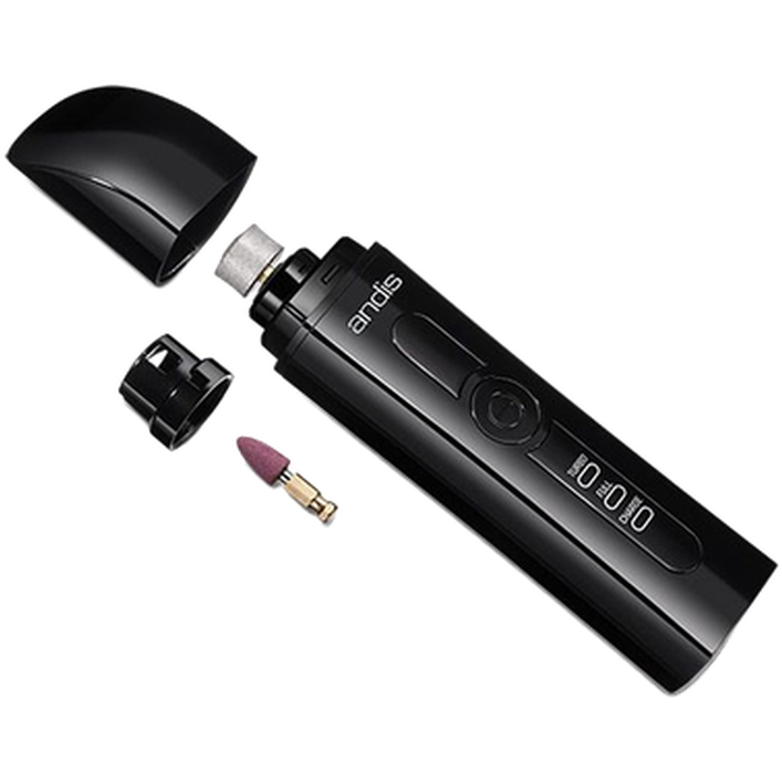 Lednings-/trådløs spikersliper 2-trinns svart 1 stk.